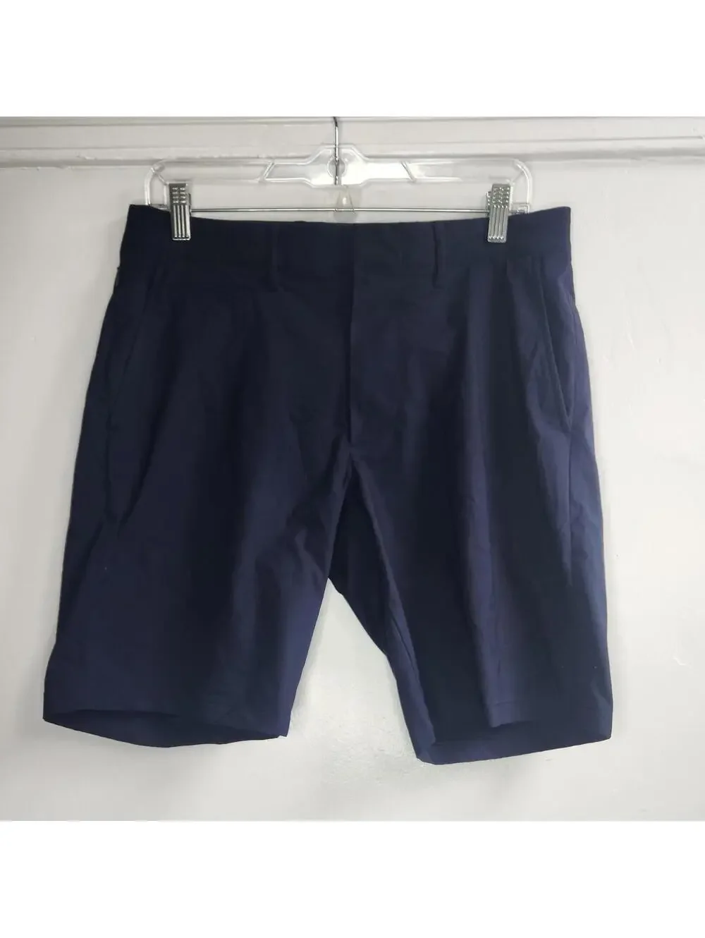 J Crew Shorts Mens 31 Navy Blue Tech Short Golf Performance Stretch Casual